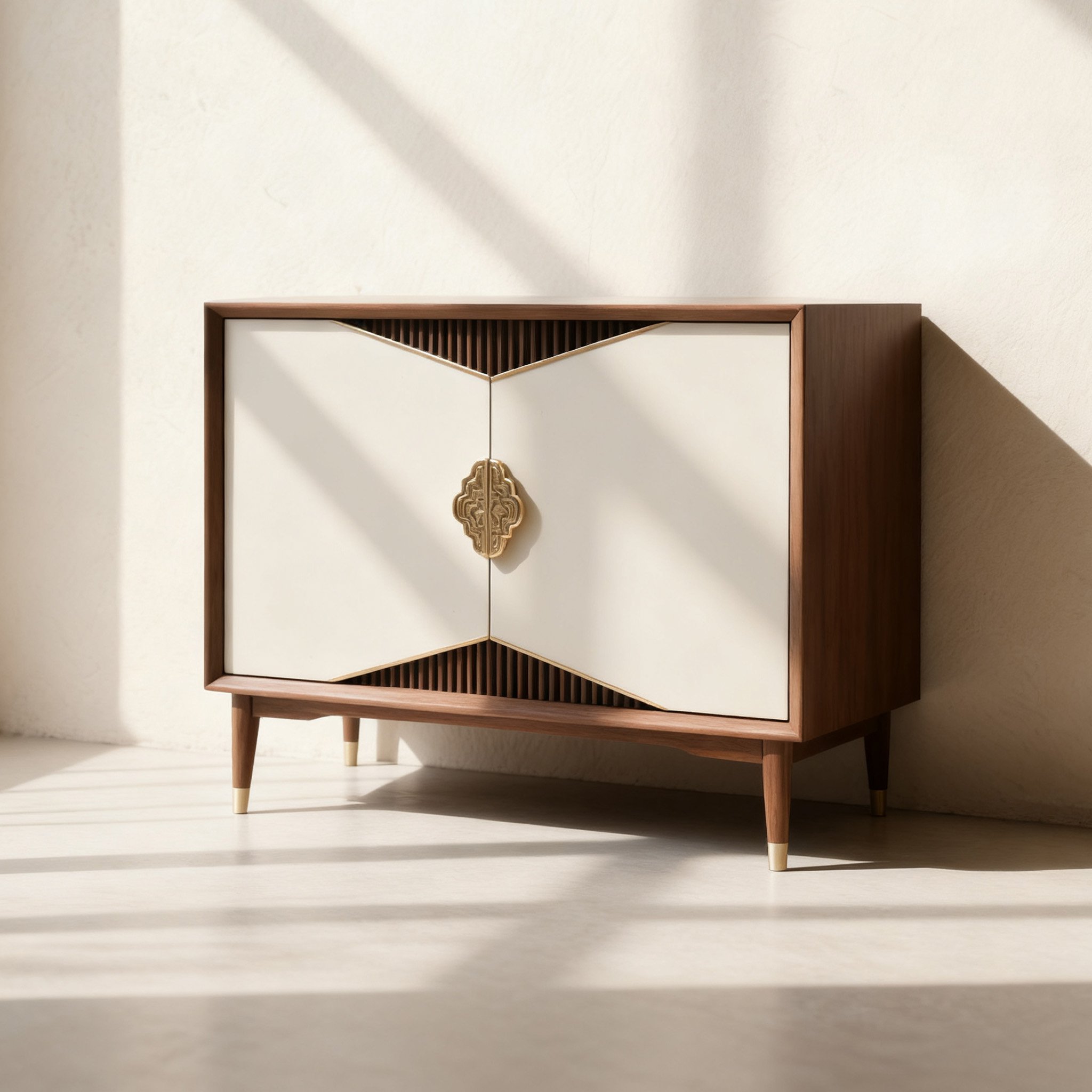 내추럴 원목 캐비닛