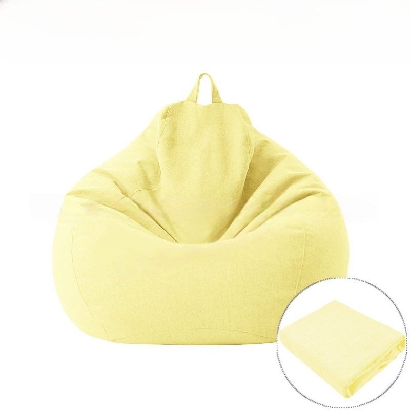 Funda japonesa de tela para cojín y reposapiés