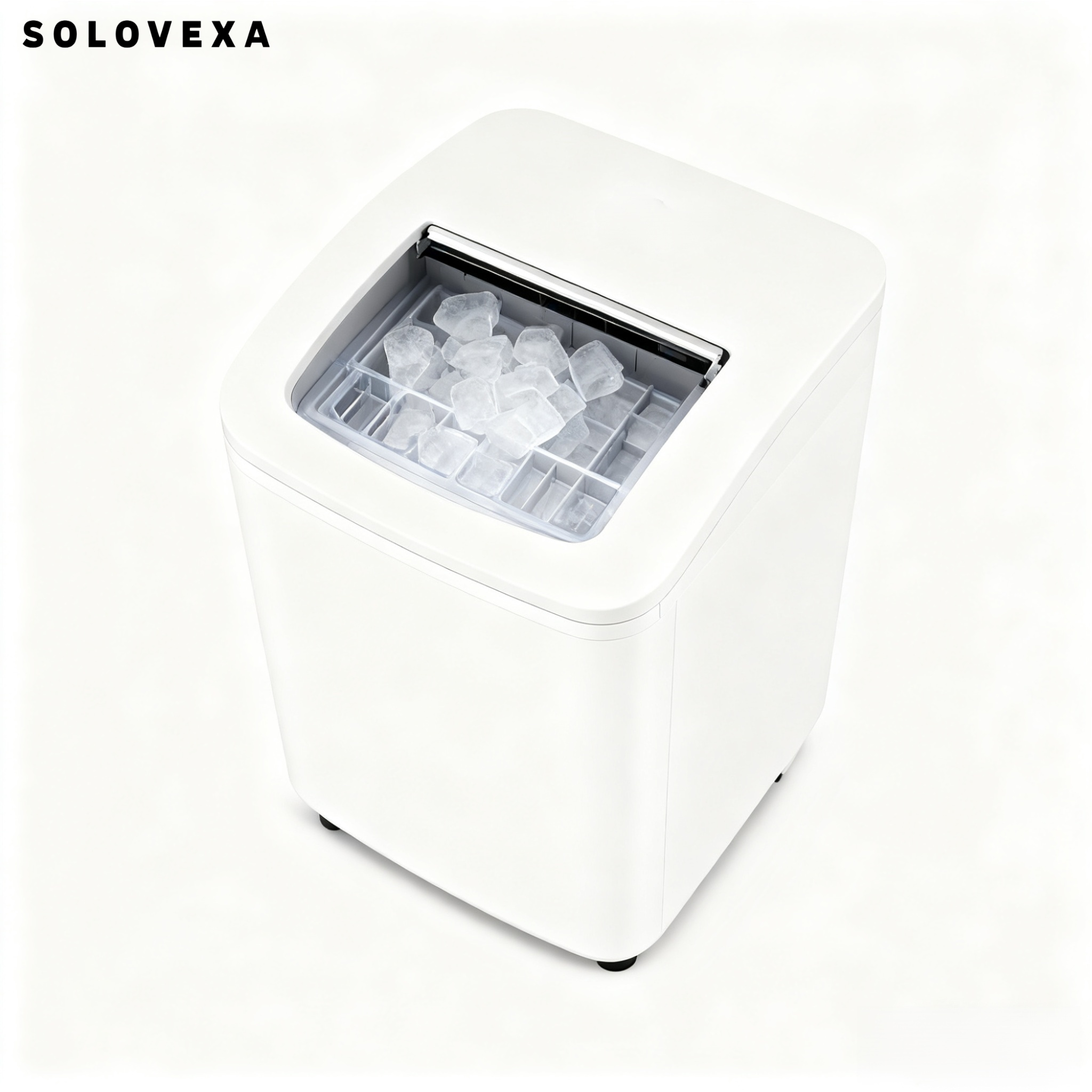 เครื่องทำน้ำแข็งขนาดกะทัดรัดสำหรับครัวเรือน