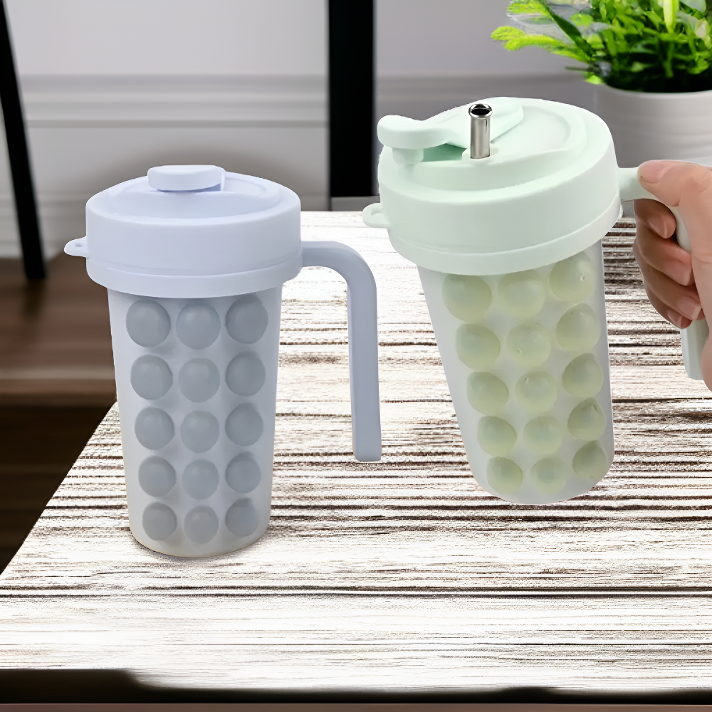 New Cooling Silicone Ice Mold Travel Cup