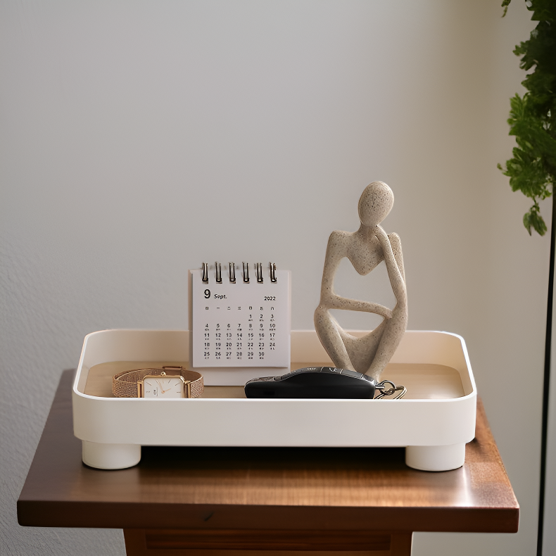 Practical Desktop Storage Box for Cosmetics and Keys