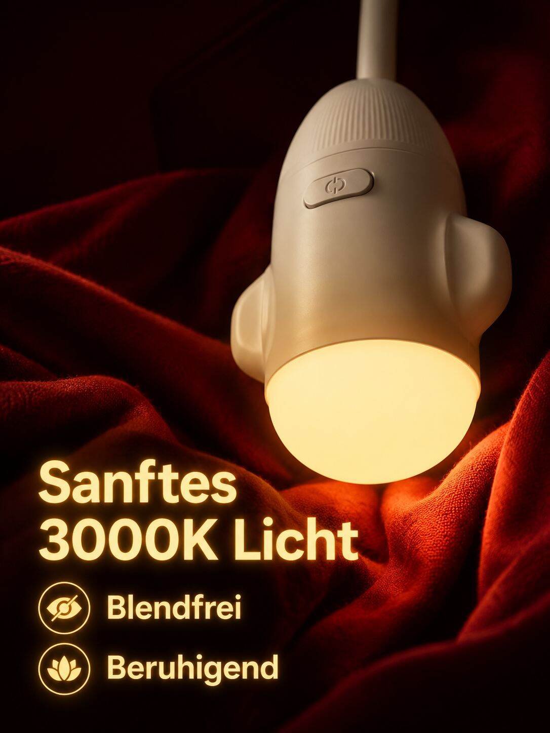Romantische Atmosphäre mit Sternenprojektor Lampe