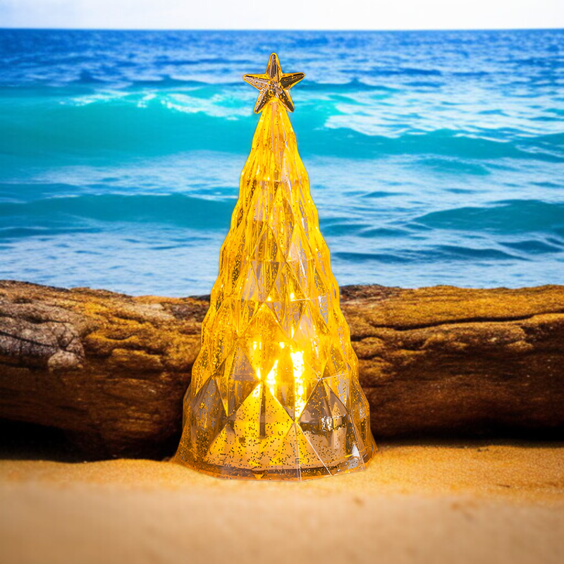 クリスマスの飾り、デスクトップの装飾品、光るクリスマスツリー、ナイトライト、子供の創造的な贈り物、クリスマスの装飾の小道具