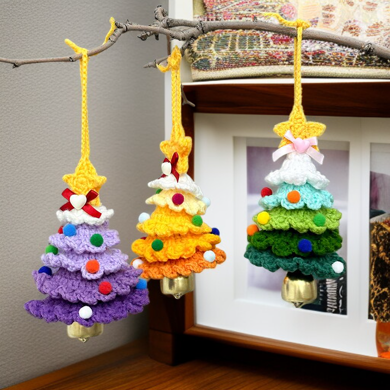 수제 크리스마스 트리 장식품