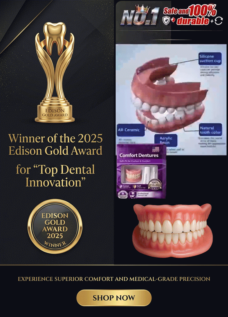 Confident Smile Full Mouth Denture Set