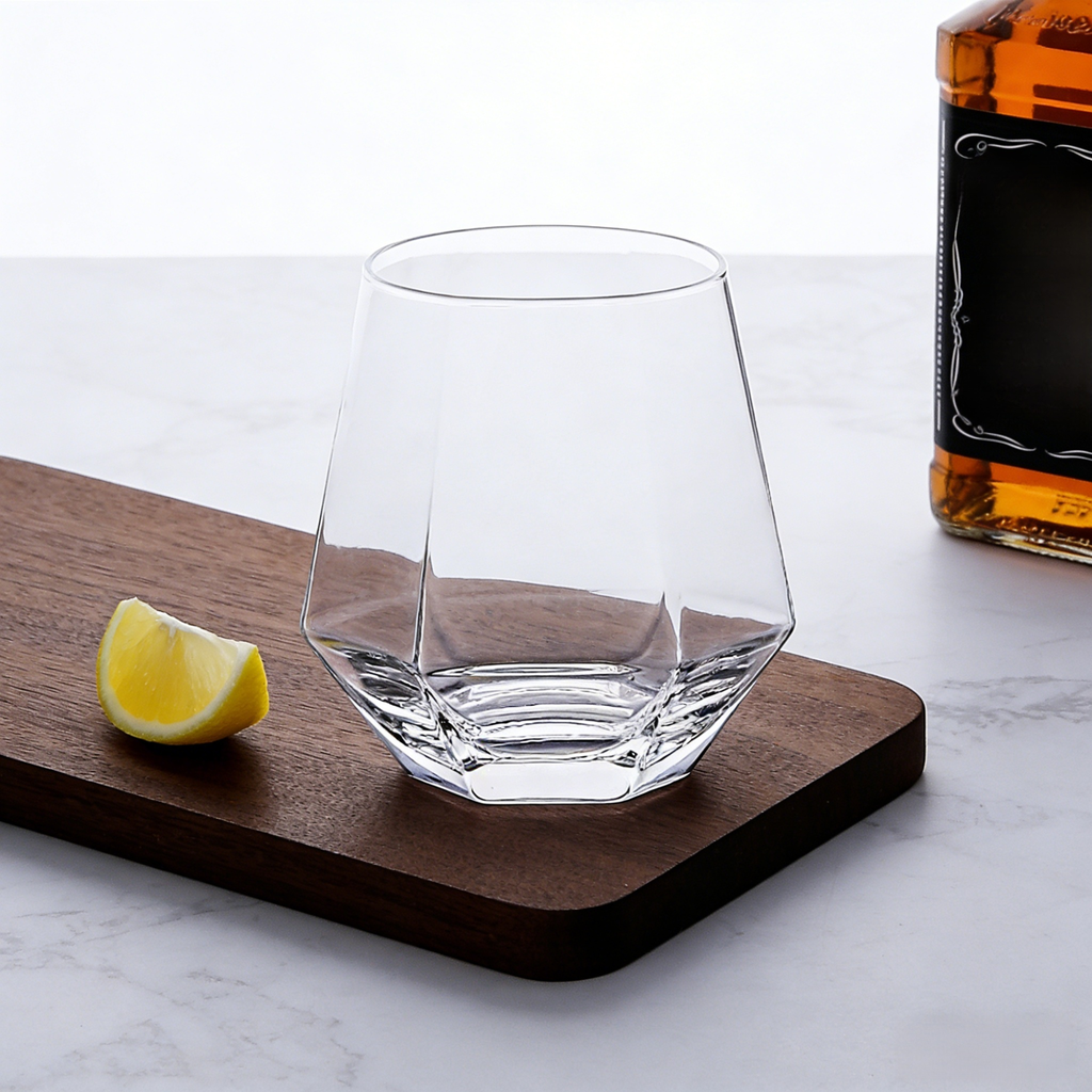 Hexagonales Diamantglas