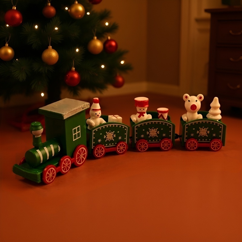 عيد الميلاد موضوع القطار