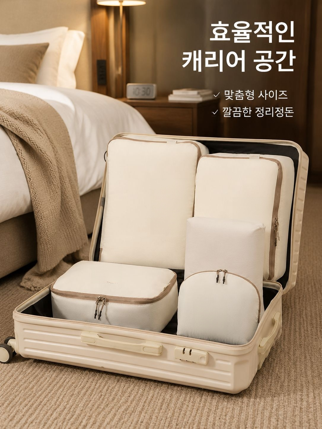 여행용 수납 파우치 세트