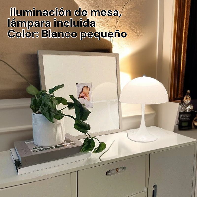 F&S Lewis Pantella Mini Mesa Lámpara de lujo brillante con lámpara incluida