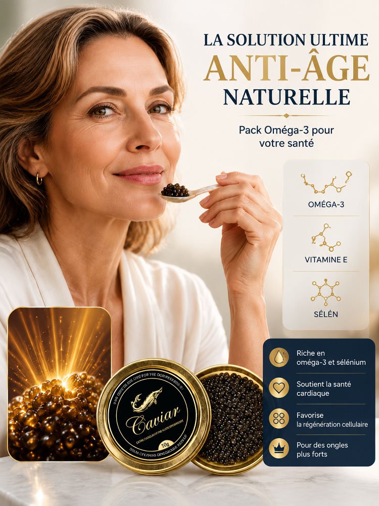 Caviar Premium Certifié Éco UE | 0 Métal Lourd, 0 Microplastique | Traçable CITES