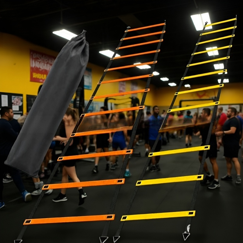 Equipamiento de entrenamiento de fútbol: escalera de agilidad, escalera de velocidad, escalera de re