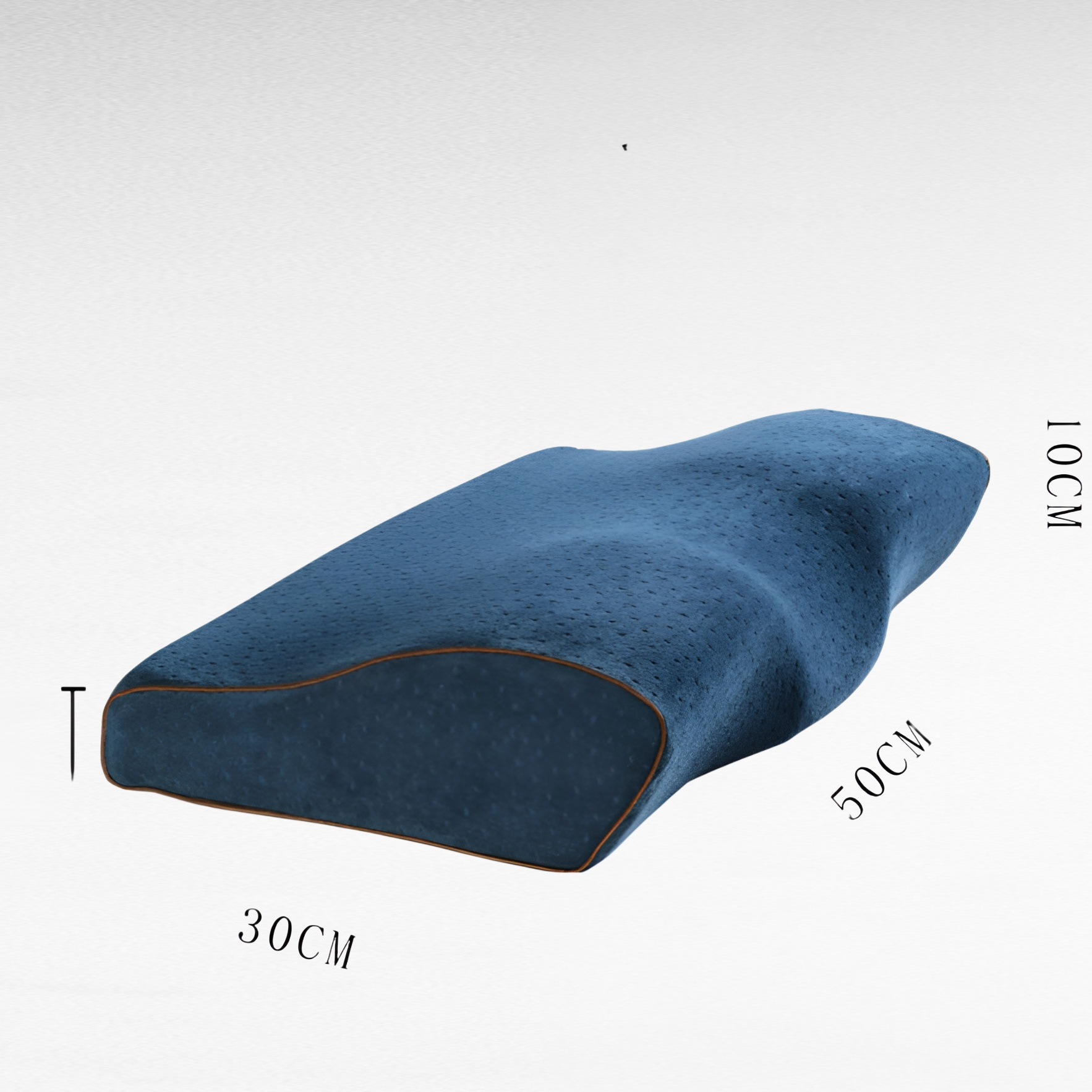 Schlafhilfe-Kissen mit Schmetterlingsform, Nackenpflege und Memory-Foam-Kern