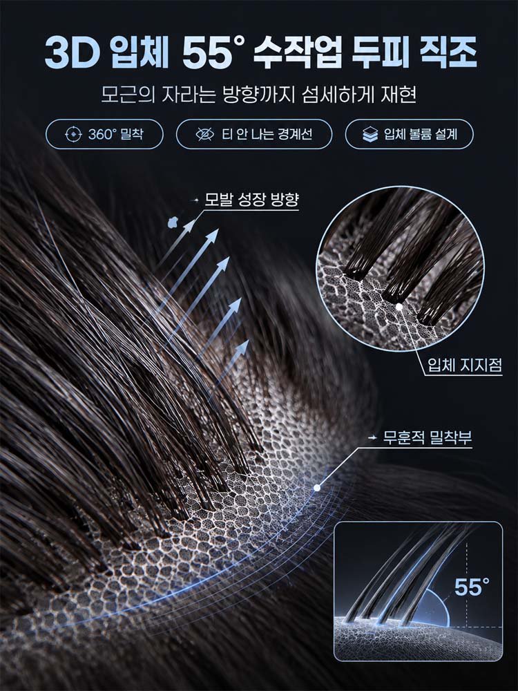 【40만 개 판매, 만족도 99.7% 기록】머리숱 증가 내추럴 가발, 한국 셀럽과 뷰티 크리에이터 추천템