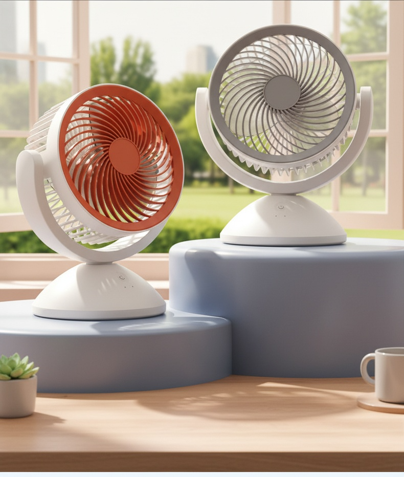 Petit ventilateur oscillant pour bureau