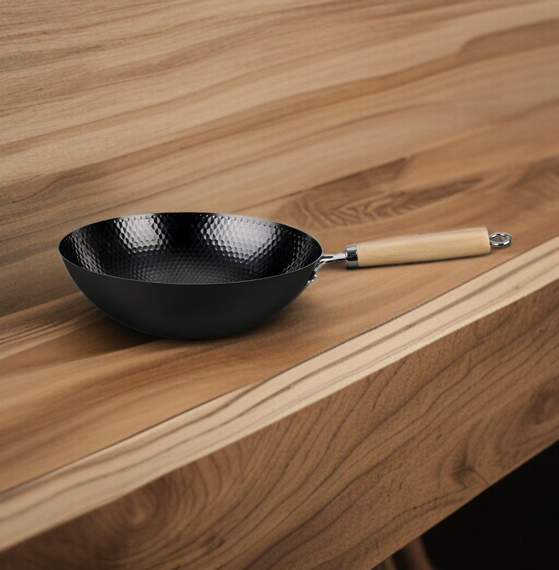 가정용 숙철 무코팅 볶음냄비 전통 가마냄비 무접착 후라이팬 후라이팬 무코팅 가마냄비 레인지