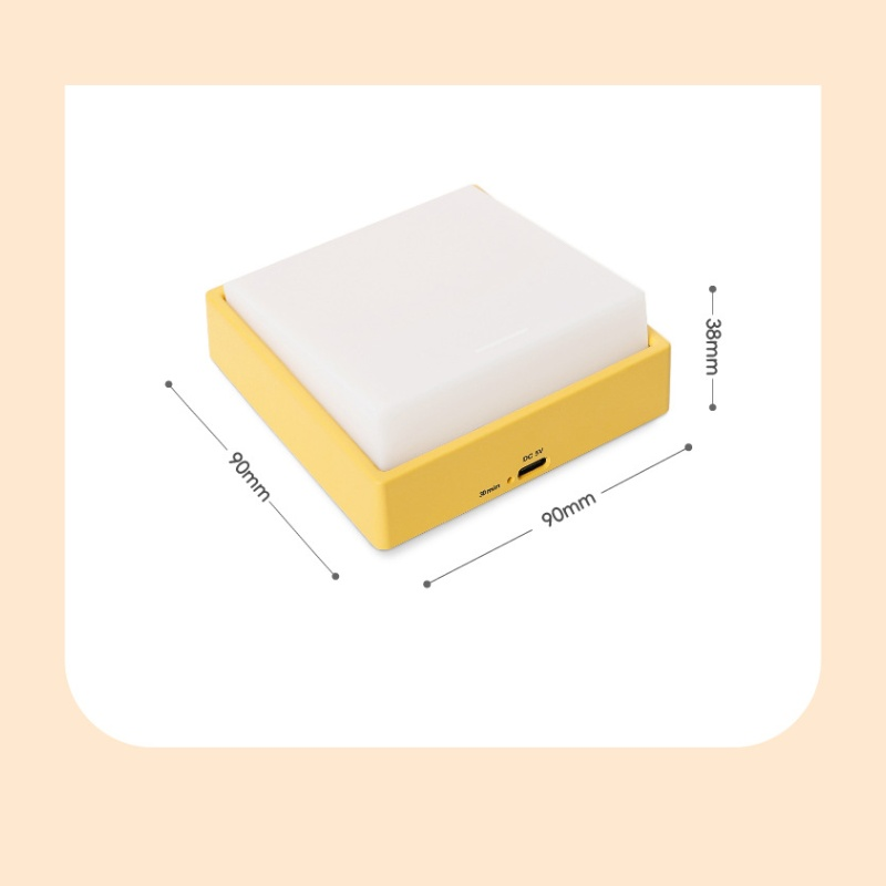 Luz nocturna táctil suave y protectora para los ojos para el cabecero de la cama