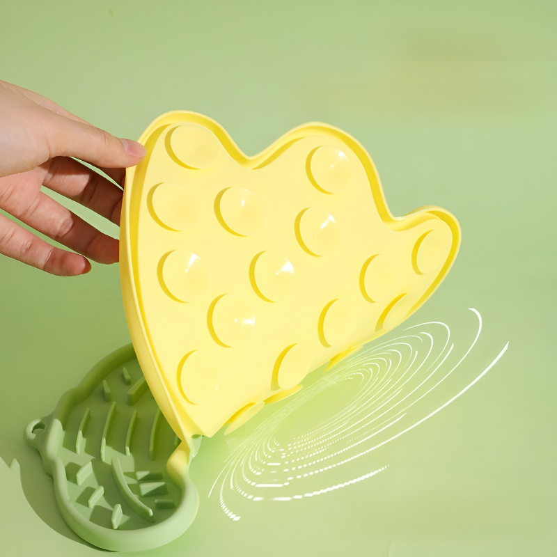 반려동물 실리콘 핥기 보조 트레이