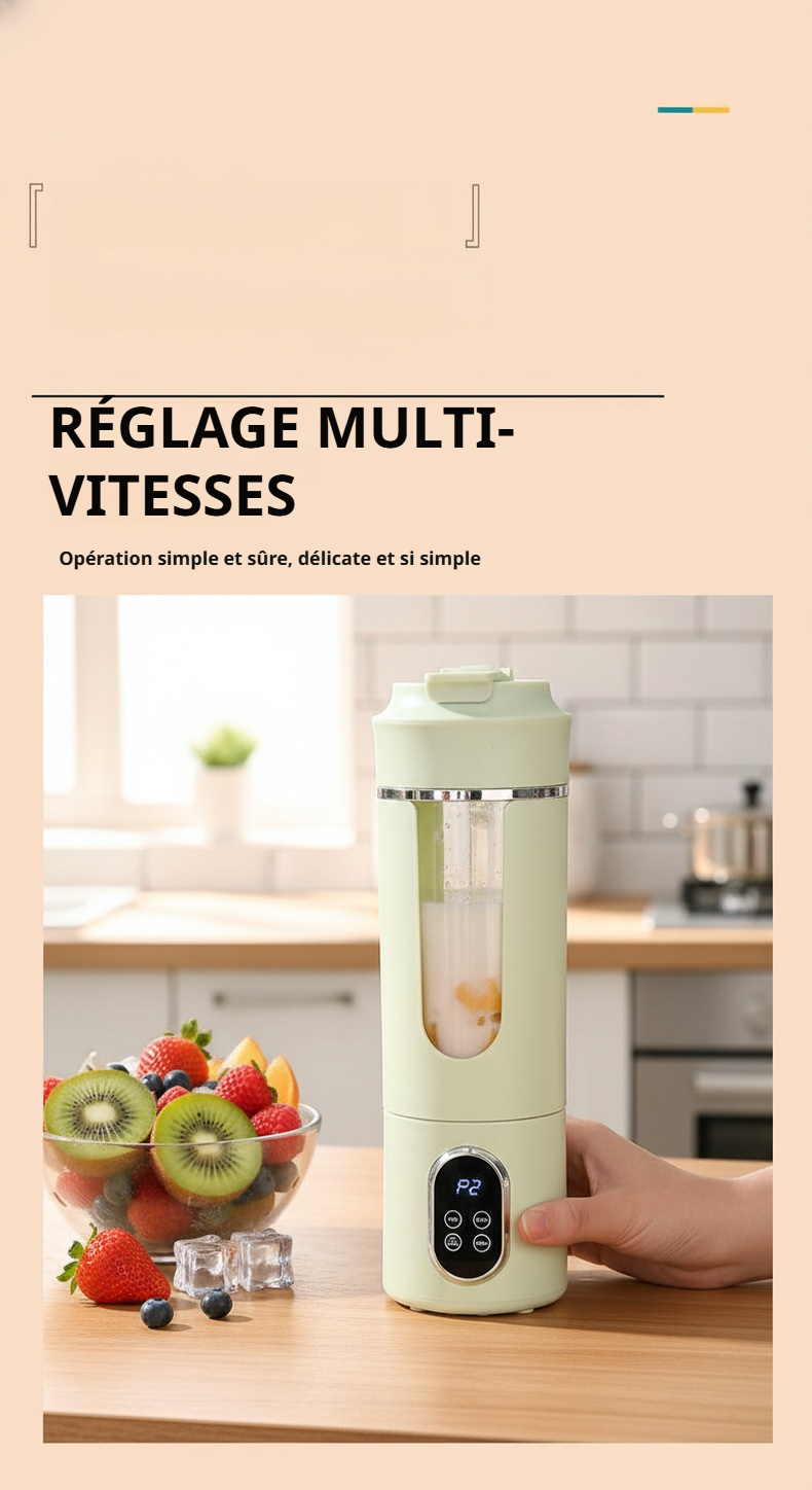 Démonstration du presse-agrumes multifonction avec des agrumes frais