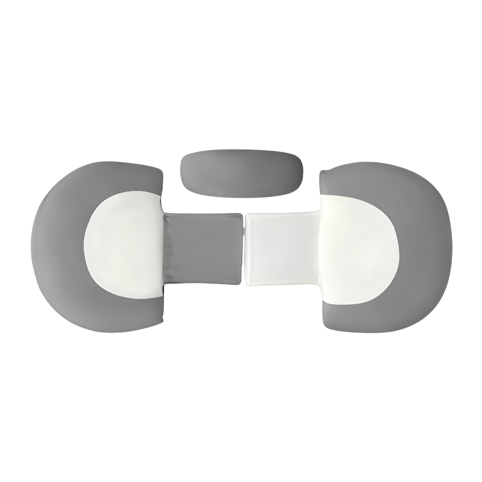 임산부용 U자형 베개, 허리 지지 쿠션