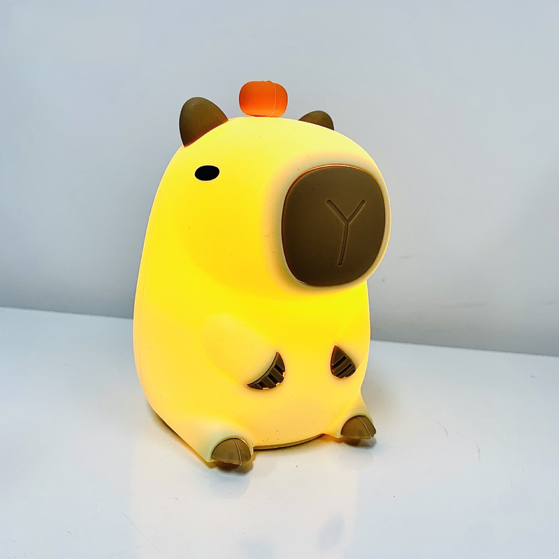 Lampe de chevet en silicone, veilleuse petite et adorable