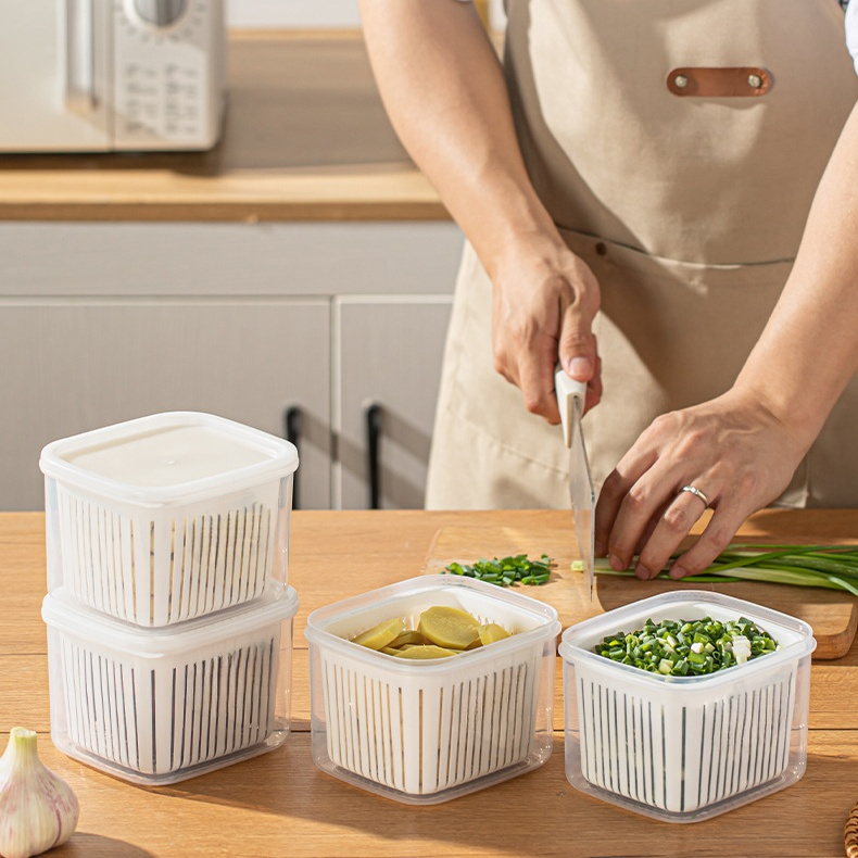 蔥薑蒜瀝水保鮮盒