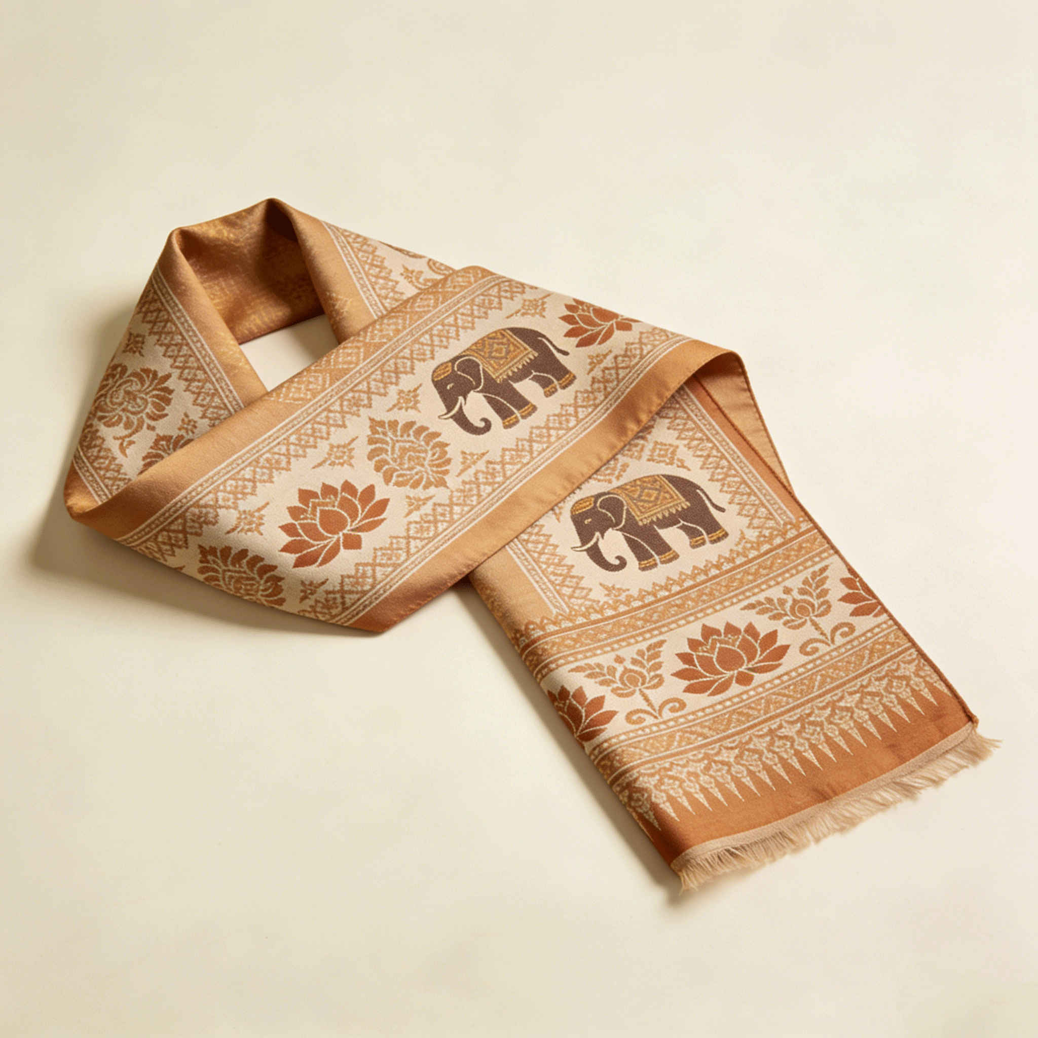 ผ้าพันคอแฟชั่น 3 ผืนในชุดเดียว 