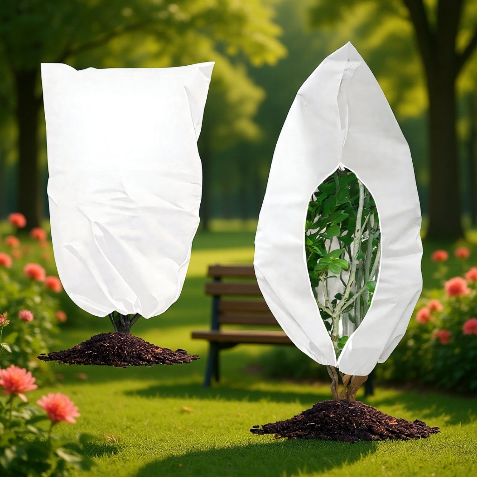 Protección de plantas sensibles a bajas temperaturas