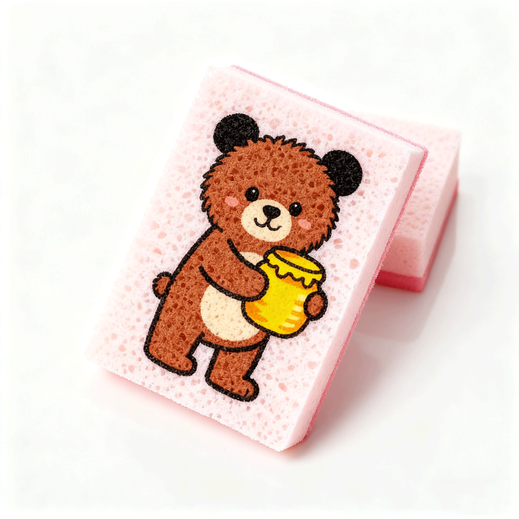 Komprimované houbičky z celulózy s kreslenými motivy (balení 8 ks)