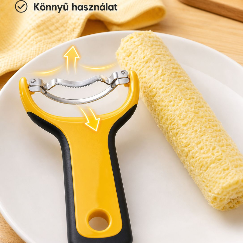 Többfunkciós kukoricamaghámozó, otthoni konyhai gyümölcs- és zöldséghámozó