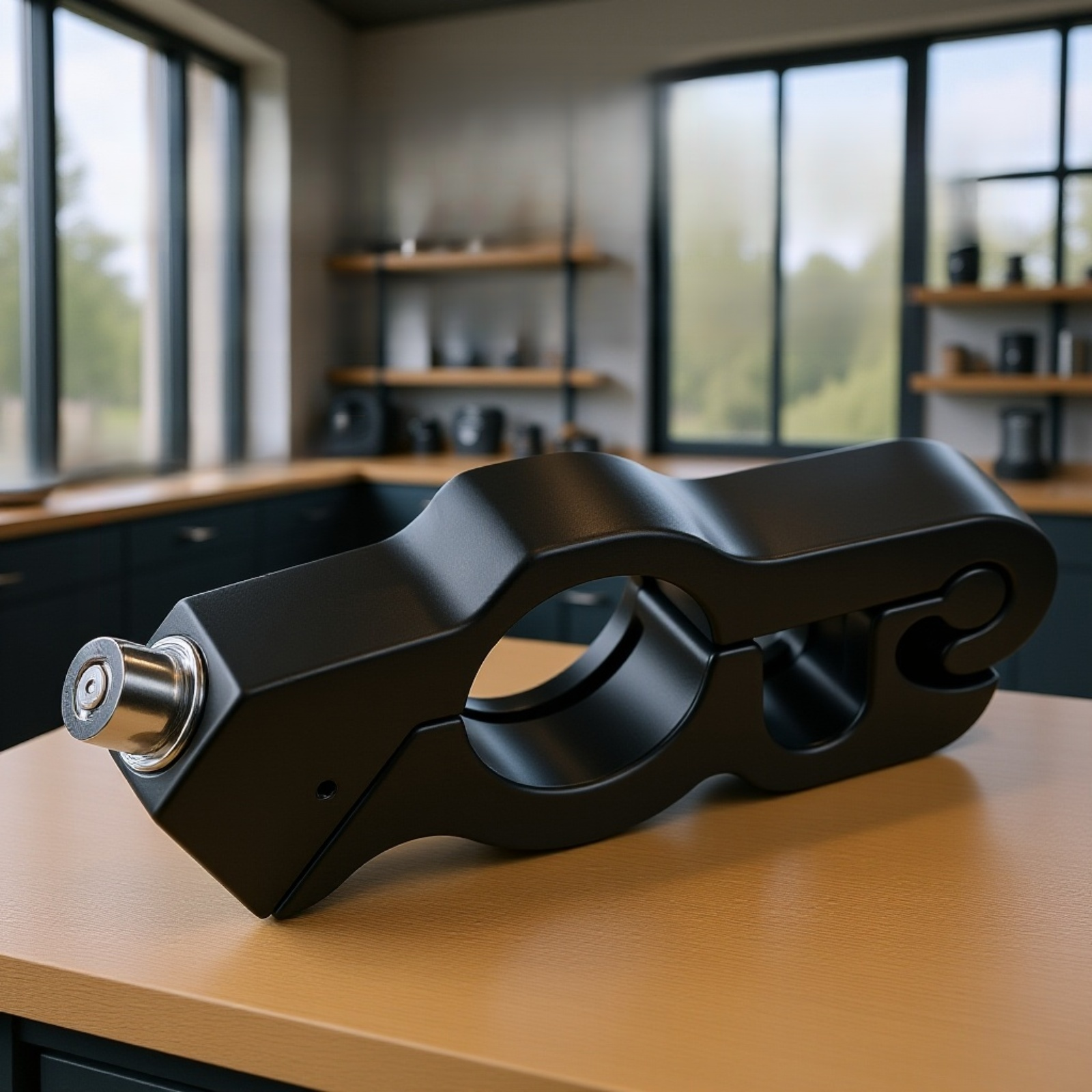 Cerradura de disco para motocicleta compatible universal