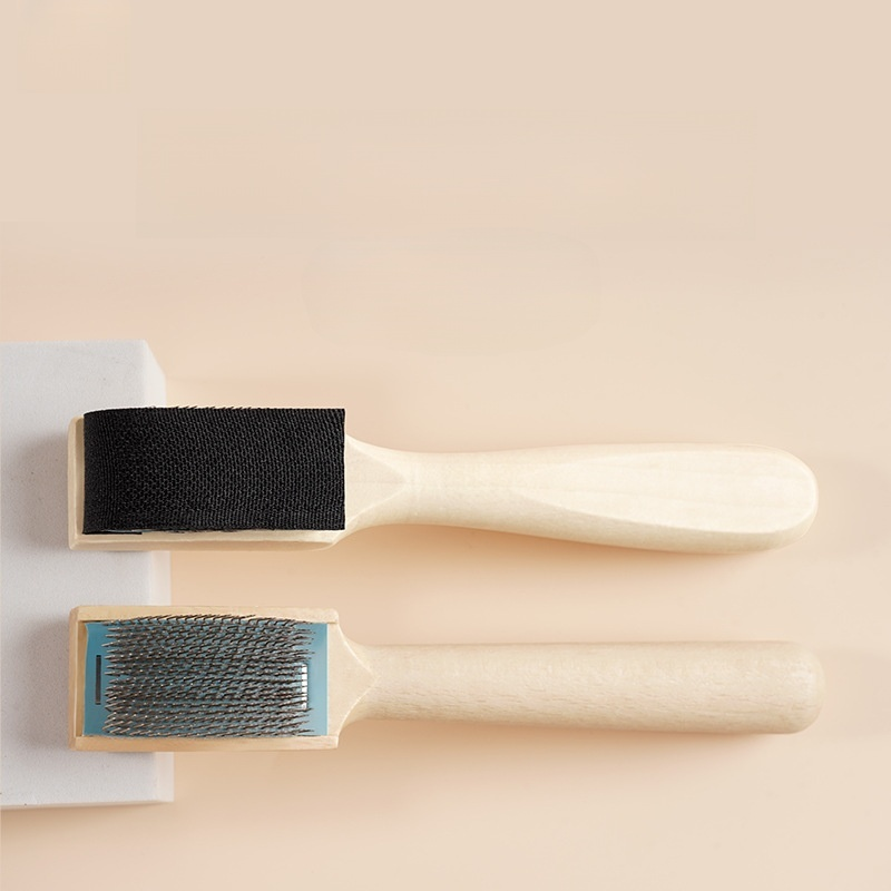 多目的木製靴ブラシクリーナー