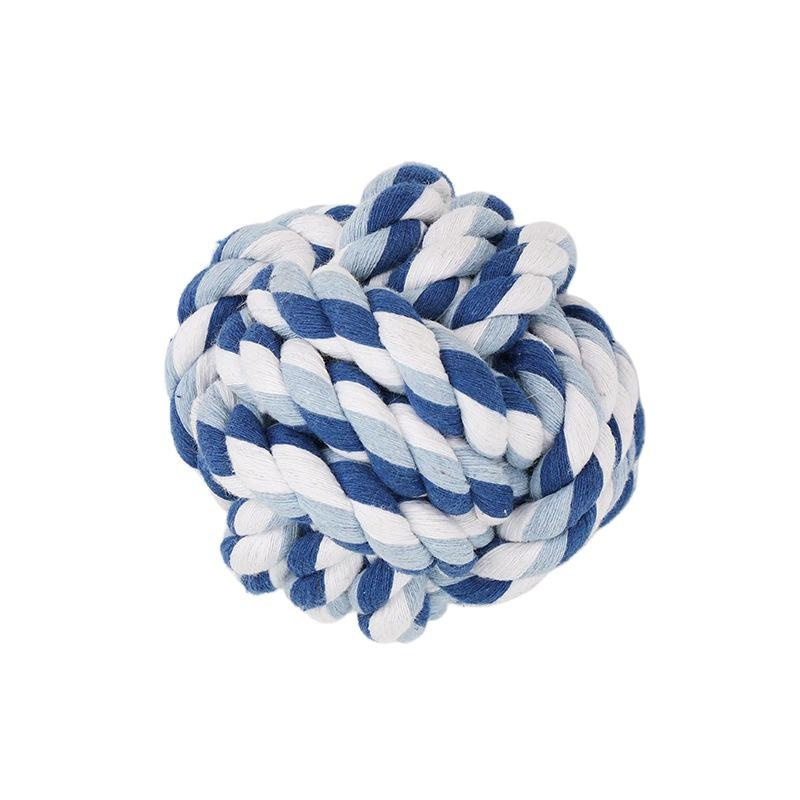 Durable Cotton Rope Toy for Large Dogs, Tug-of-War Chew Knot