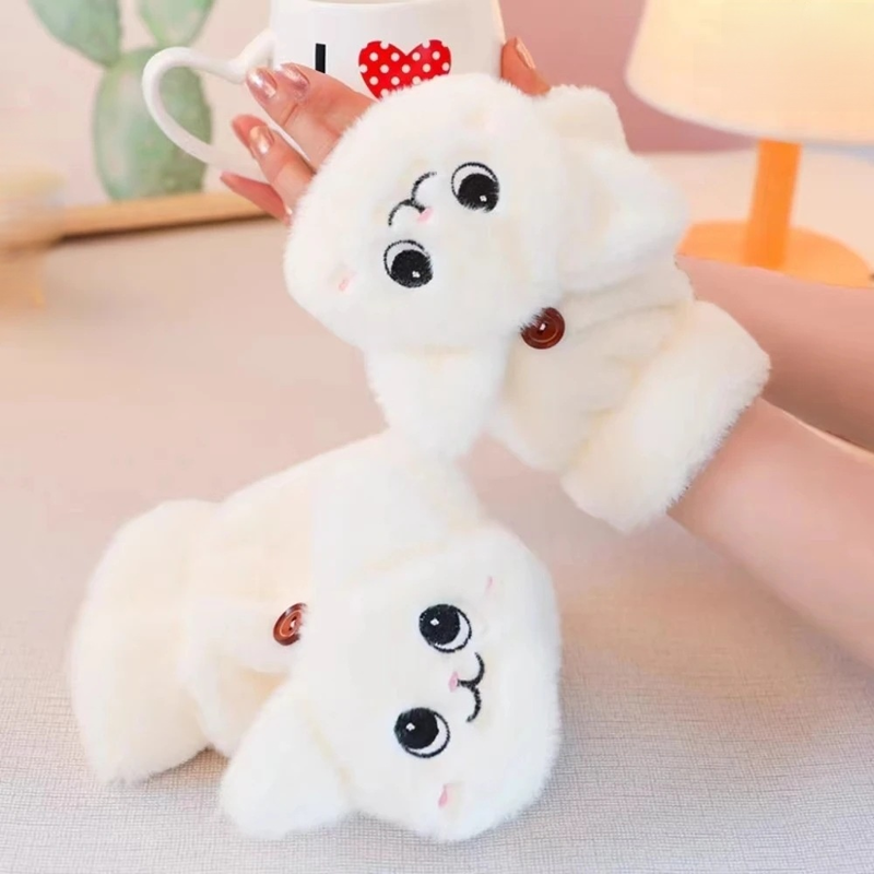 Lindos guantes de dibujos animados