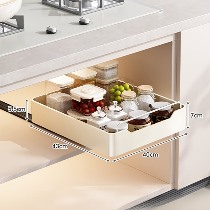 キッチン多層引き出し収納バスケット