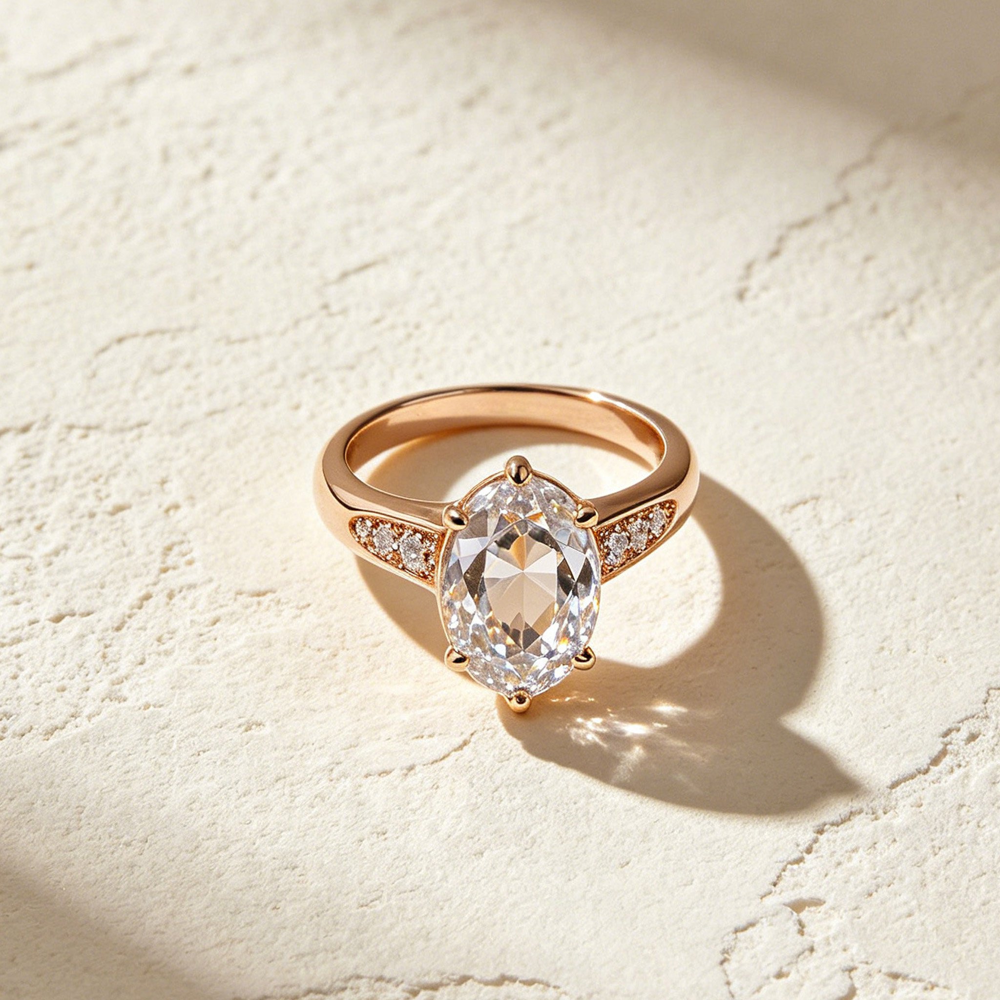 Trendiger minimalistischer Ring in elegantem Design