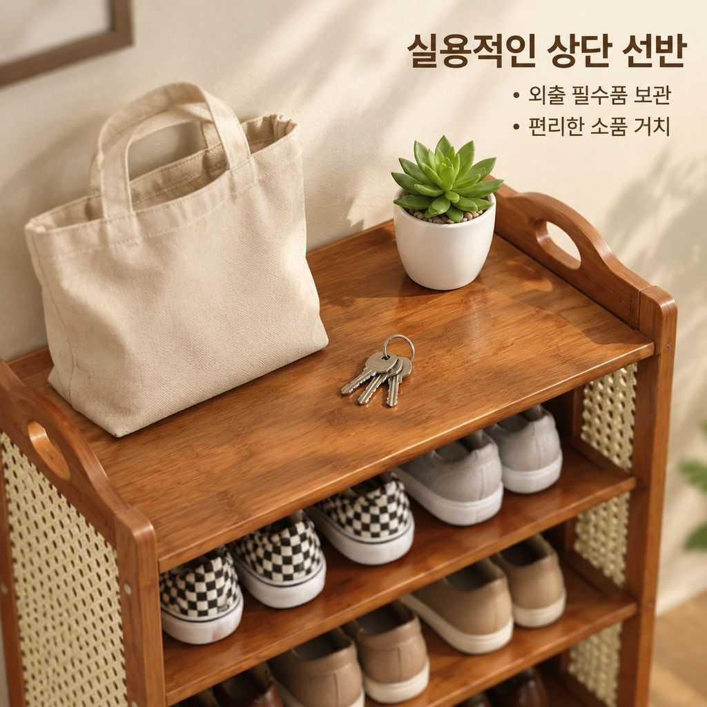 가정용 다단 대용량 간이 신발장 원룸 기숙사 심플 현관 신발정리대