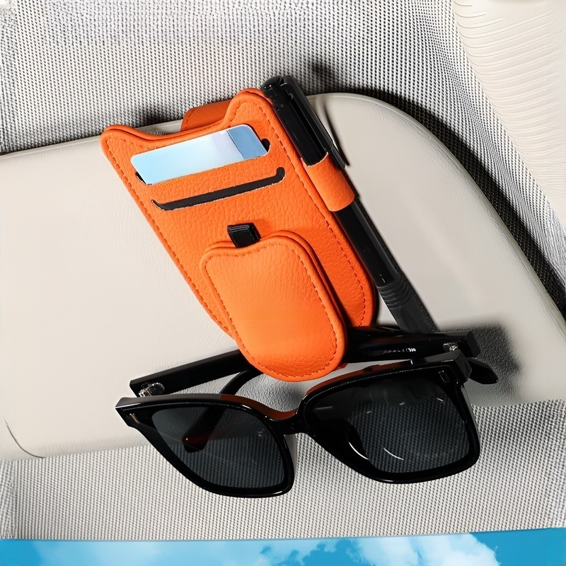 車用メガネクリップ 多機能チケットクリップ