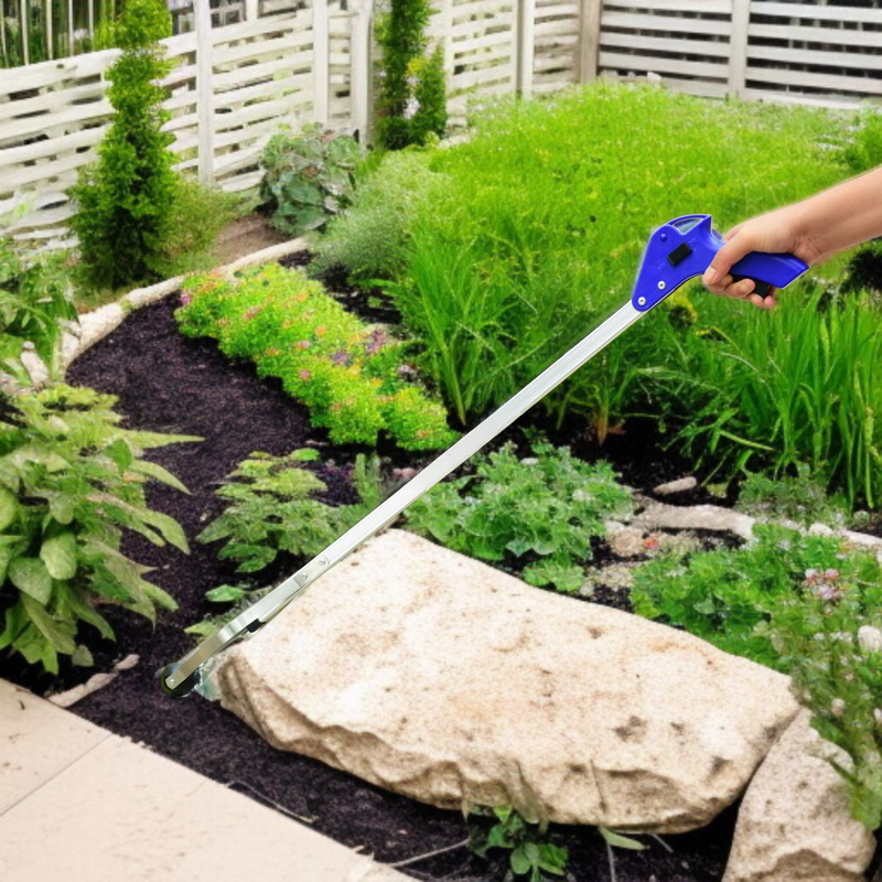 家庭用ゴミ箱 厚くなったアルミニウム合金の折りたたみモデル 衛生・衛生用具を拾う ゴミクリップ装置