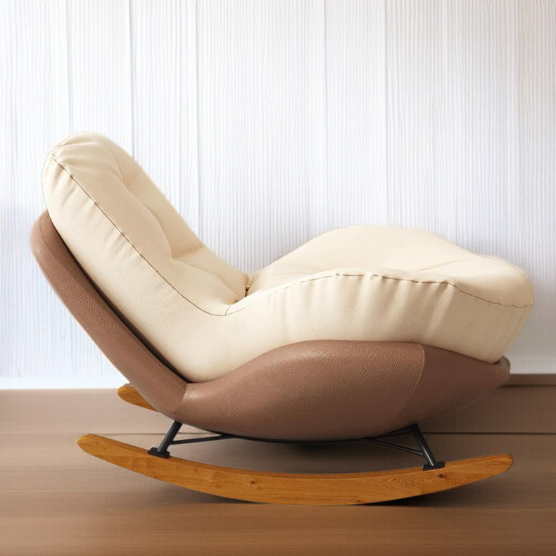 가정용 거실 리클라이너 발코니 성인 게으름뱅이 흔들의자 캐주얼 가정용