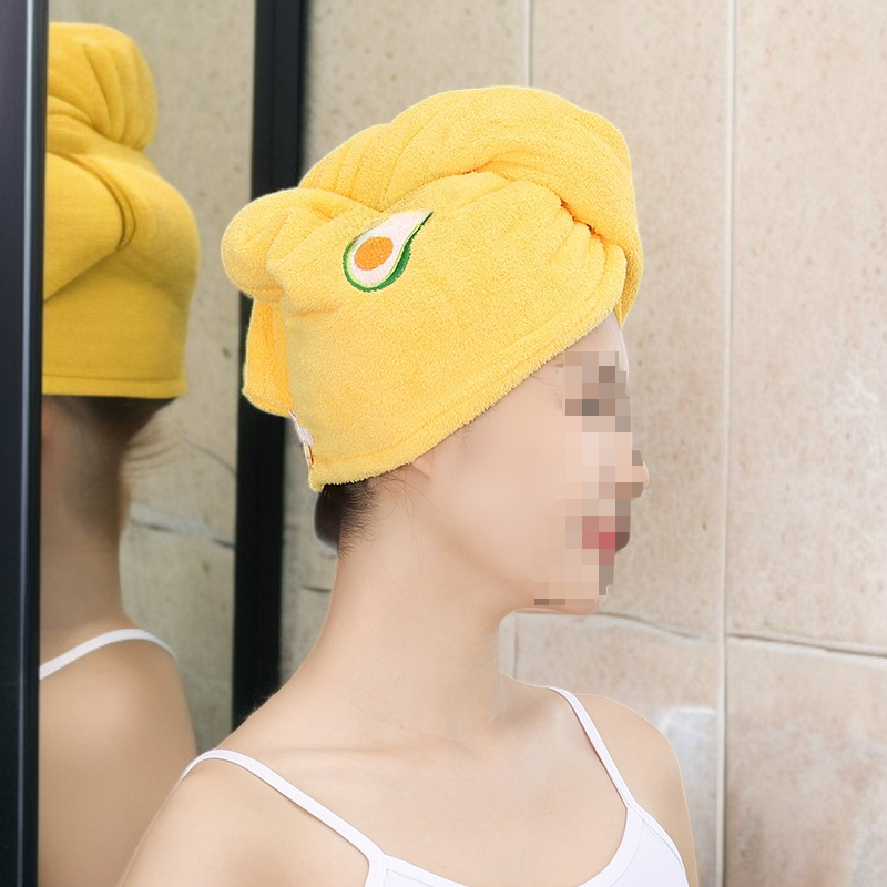 منشفة تجفيف الشعر سميكة