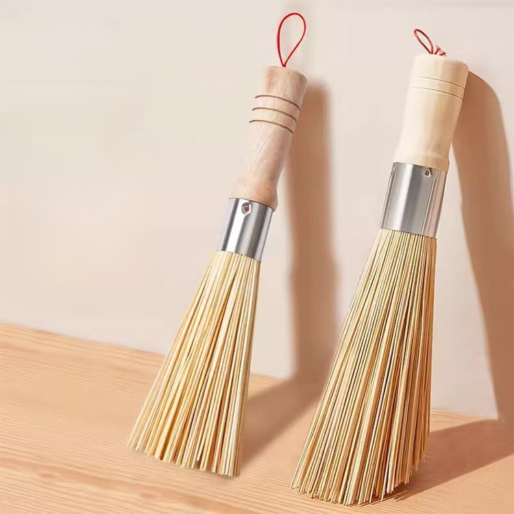 고급 대나무 냄비솔