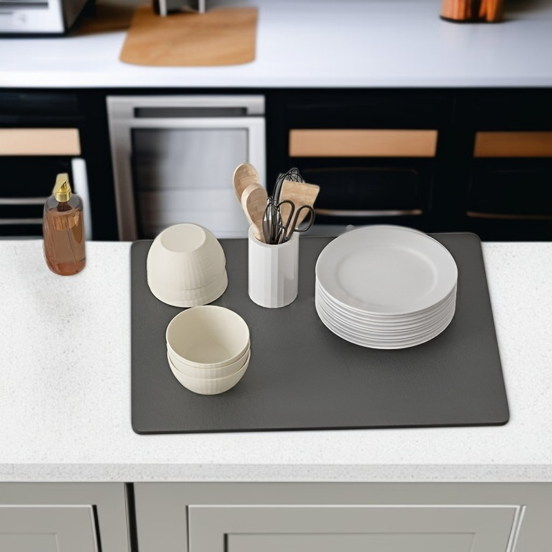 حصيرة أكواب من طين الدياتوم فائقة الامتصاص وغير قابلة للانزلاق