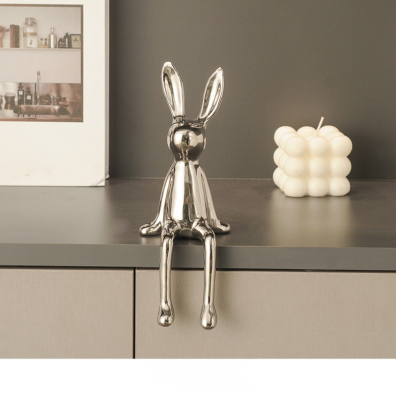 귀여운 토끼 세라믹 공예품