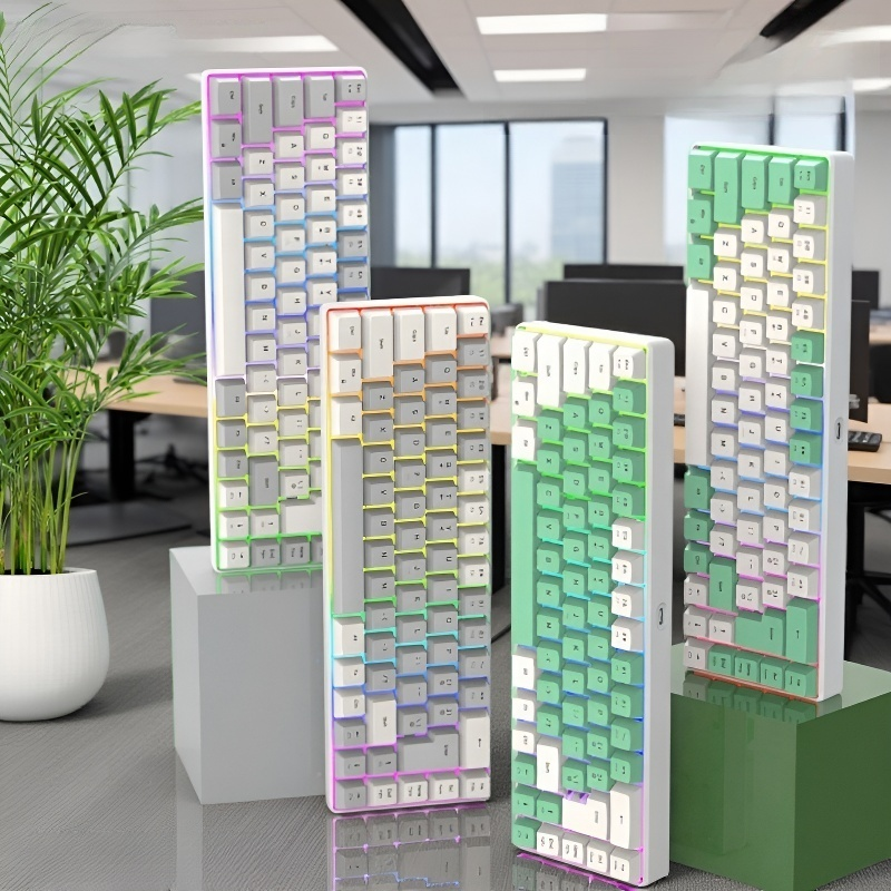 光るゲーミングキーボード