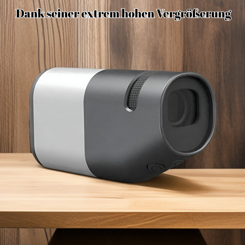 Elektronisches Distanzmessgerät mit hoher Vergrößerung