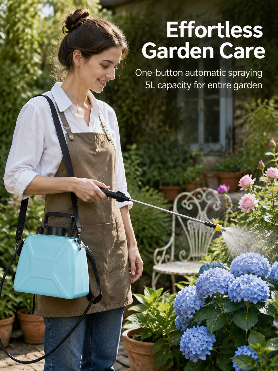 Household Electric Garden Sprayer for Watering and Disinfection