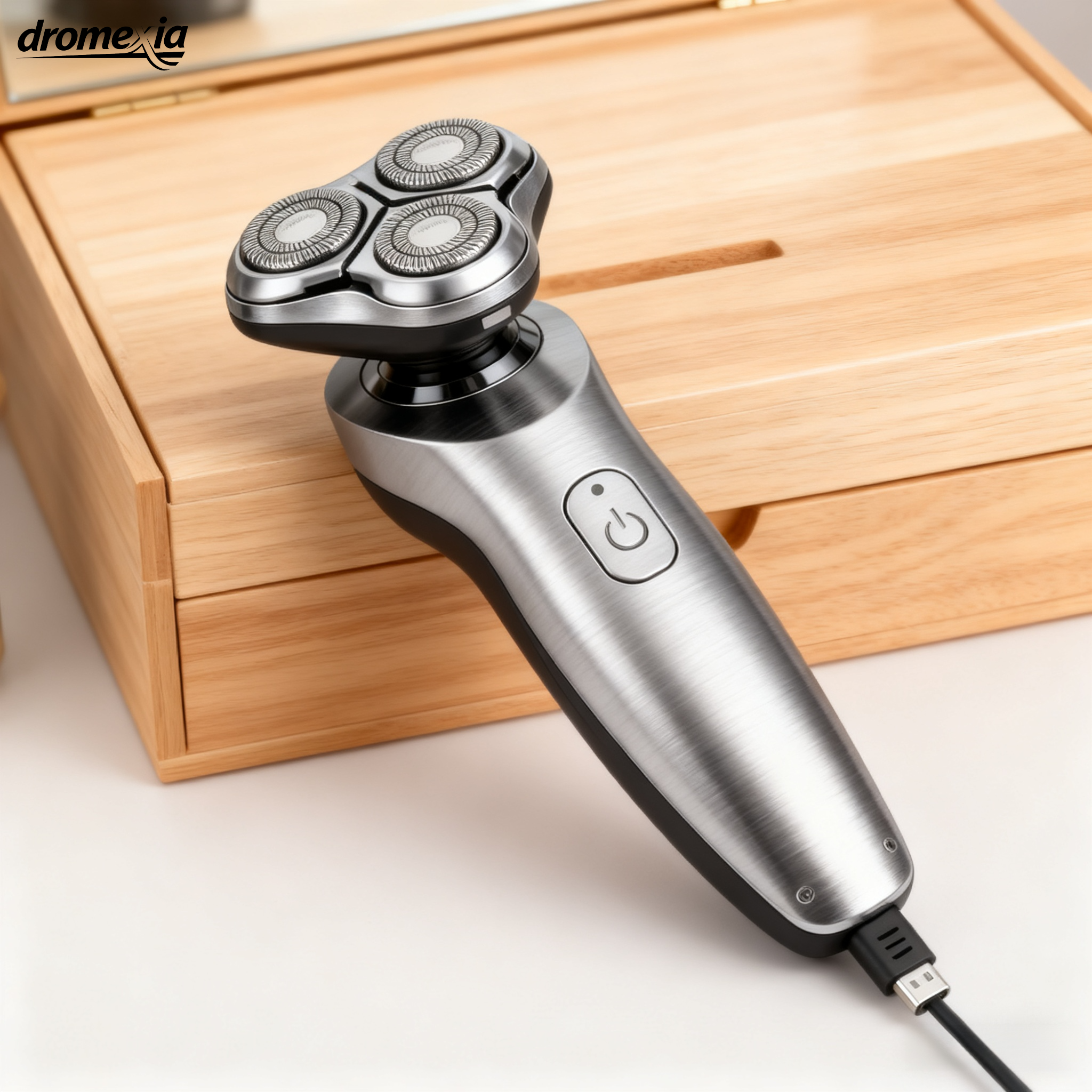 사이클론 기능이 있는 남성용 전기 면도기