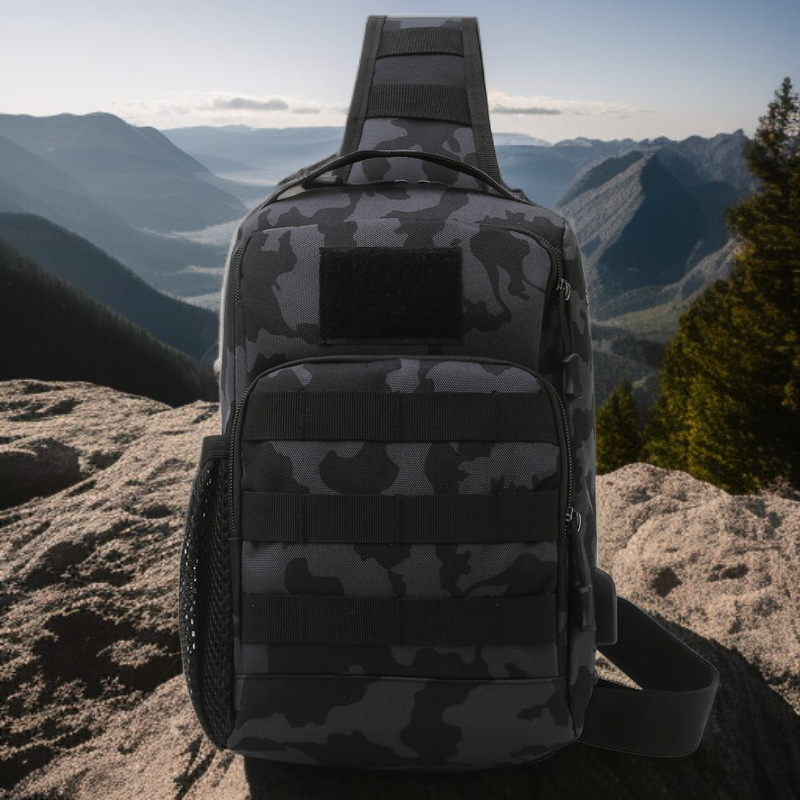 حقيبة ظهر رجالية عصرية للرياضة والتمويه