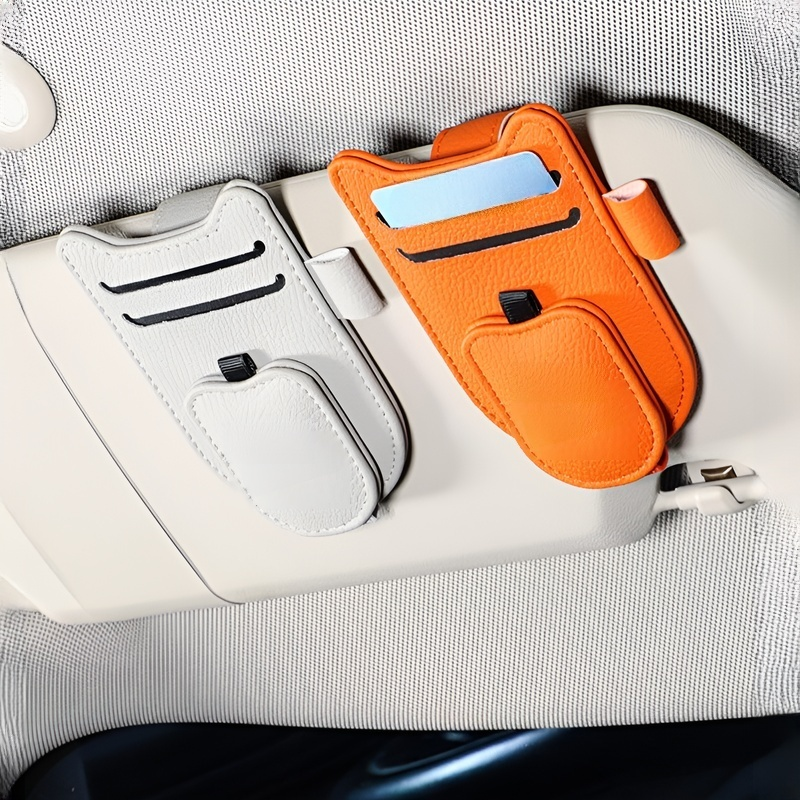 車用眼鏡夾多功能票據夾