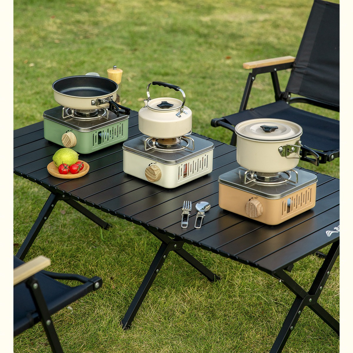 携帯用キャンプ用ガスストーブ